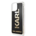 Karl Lagerfeld KLHCN58KAGBK iPhone 11 Pro czarny/black Karl logo Glitter