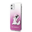 Karl Lagerfeld KLHCN61CFNRCPI iPhone 11 6,1" / Xr hardcase różowy/pink Choupette Fun