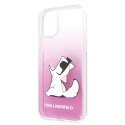 Karl Lagerfeld KLHCN61CFNRCPI iPhone 11 6,1" / Xr hardcase różowy/pink Choupette Fun