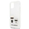 Karl Lagerfeld KLHCN61CKTR iPhone 11 6,1" / Xr hardcase Transparent Karl & Choupette