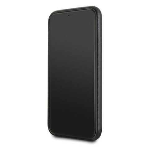 Karl Lagerfeld KLHCN61HA2BK iPhone 11 6,1" / Xr czarny/black hardcase Iconic Hand Strap