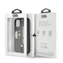 Karl Lagerfeld KLHCN61HA2BK iPhone 11 6,1" / Xr czarny/black hardcase Iconic Hand Strap