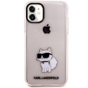 Karl Lagerfeld KLHCN61HNCHTCP iPhone 11 / Xr 6,1" różowy/pink hardcase Ikonik Choupette