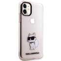 Karl Lagerfeld KLHCN61HNCHTCP iPhone 11 / Xr 6,1" różowy/pink hardcase Ikonik Choupette