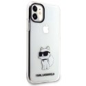 Karl Lagerfeld KLHCN61HNCHTCT iPhone 11 / Xr 6,1" transparent hardcase Ikonik Choupette