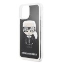 Karl Lagerfeld KLHCN61ICGBK iPhone 11 6,1" / Xr czarny/black Iconic Glitter