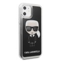 Karl Lagerfeld KLHCN61ICGBK iPhone 11 6,1" / Xr czarny/black Iconic Glitter