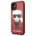 Karl Lagerfeld KLHCN61IKPURE iPhone 11 6,1" / Xr hardcase czerwony/red Ikonic Karl Fullbody