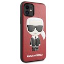 Karl Lagerfeld KLHCN61IKPURE iPhone 11 6,1" / Xr hardcase czerwony/red Ikonic Karl Fullbody