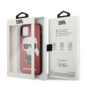 Karl Lagerfeld KLHCN61IKPURE iPhone 11 6,1" / Xr hardcase czerwony/red Ikonic Karl Fullbody