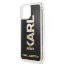 Karl Lagerfeld KLHCN61KAGBK iPhone 11 6,1" / Xr czarny/black Karl logo Glitter