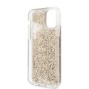 Karl Lagerfeld KLHCN61KCGLGO iPhone 11 / Xr 6,1" złoty/gold hardcase Liquid Glitter Karl&Choupette