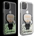 Karl Lagerfeld KLHCN65GLGIRKL iPhone 11 Pro Max hardcase Ikonik Glitter Glow in the dark