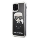 Karl Lagerfeld KLHCN65ICGBK iPhone 11 Pro Max czarny/black Iconic Glitter