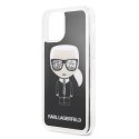 Karl Lagerfeld KLHCN65ICGBK iPhone 11 Pro Max czarny/black Iconic Glitter