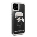 Karl Lagerfeld KLHCN65ICGBK iPhone 11 Pro Max czarny/black Iconic Glitter