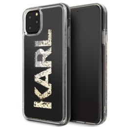 Karl Lagerfeld KLHCN65KAGBK iPhone 11 Pro Max czarny/black Karl logo Glitter