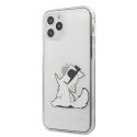 Karl Lagerfeld KLHCP12LCFNRC iPhone 12 Pro Max 6,7" transparent hardcase Choupette Fun