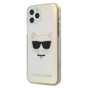 Karl Lagerfeld KLHCP12LCIR iPhone 12 Pro Max 6,7" multicolor hardcase Iridescent Choupette