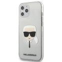 Karl Lagerfeld KLHCP12LKTR iPhone 12 Pro Max 6,7" hardcase Transparent Karl`s Head