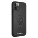 Karl Lagerfeld KLHCP12LPCUIKBK iPhone 12 Pro Max 6,7" czarny/black hardcase Karl Ikonik Outline