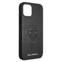 Karl Lagerfeld KLHCP12LPCUIKBK iPhone 12 Pro Max 6,7" czarny/black hardcase Karl Ikonik Outline