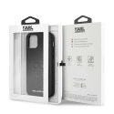 Karl Lagerfeld KLHCP12LPCUIKBK iPhone 12 Pro Max 6,7" czarny/black hardcase Karl Ikonik Outline