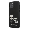 Karl Lagerfeld KLHCP12LPCUSKCBK iPhone 12 Pro Max 6,7" czarny/black hardcase Ikonik Karl & Choupette