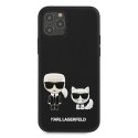 Karl Lagerfeld KLHCP12LPCUSKCBK iPhone 12 Pro Max 6,7" czarny/black hardcase Ikonik Karl & Choupette