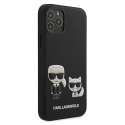 Karl Lagerfeld KLHCP12LPCUSKCBK iPhone 12 Pro Max 6,7" czarny/black hardcase Ikonik Karl & Choupette