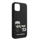 Karl Lagerfeld KLHCP12LPCUSKCBK iPhone 12 Pro Max 6,7" czarny/black hardcase Ikonik Karl & Choupette