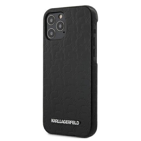 Karl Lagerfeld KLHCP12LPUKBK iPhone 12 Pro Max 6,7" czarny/black hardcase Kameo