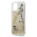 Karl Lagerfeld KLHCP12LROGO iPhone 12 Pro Max 6,7" złoty/gold hardcase Glitter Charms