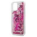 Karl Lagerfeld KLHCP12LROPI iPhone 12 Pro Max 6,7" różowy/pink hardcase Glitter Charms