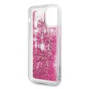 Karl Lagerfeld KLHCP12LROPI iPhone 12 Pro Max 6,7" różowy/pink hardcase Glitter Charms