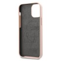 Karl Lagerfeld KLHCP12LSLFKPI iPhone 12 Pro Max 6,7" hardcase jasnoróżowy/light pink Silicone Iconic