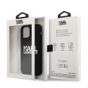 Karl Lagerfeld KLHCP12LSLKLRBK iPhone 12 Pro Max 6,7" Silicone Stack Logo czarny/black