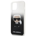 Karl Lagerfeld KLHCP12LTRDFKBK iPhone 12 Pro Max 6,7" czarny/black hardcase Gradient Ikonik Karl