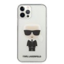 Karl Lagerfeld KLHCP12LTRIK iPhone 12 Pro Max 6,7" hardcase Transparent Ikonik