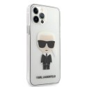 Karl Lagerfeld KLHCP12LTRIK iPhone 12 Pro Max 6,7" hardcase Transparent Ikonik