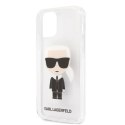 Karl Lagerfeld KLHCP12LTRIK iPhone 12 Pro Max 6,7" hardcase Transparent Ikonik