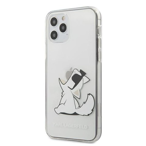 Karl Lagerfeld KLHCP12MCFNRC iPhone 12 /12 Pro 6,1" transparent hardcase Choupette Fun