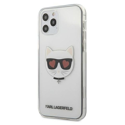 Karl Lagerfeld KLHCP12MCLTR iPhone 12/12 Pro 6,1" hardcase Transparent Choupette