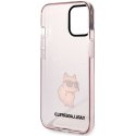 Karl Lagerfeld KLHCP12MHNCHTCP iPhone 12 /12 Pro 6,1" różowy/pink hardcase Ikonik Choupette