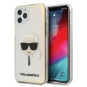 Karl Lagerfeld KLHCP12MPCKHML iPhone 12 /12 Pro 6,1" multicolor hardcase Iridescent Karl`s Head