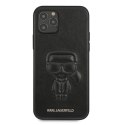 Karl Lagerfeld KLHCP12MPCUIKBK iPhone 12/12 Pro 6,1" czarny/black hardcase Karl Ikonik Outline