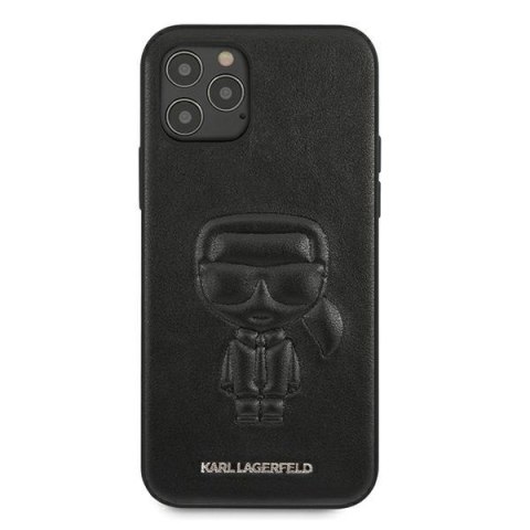 Karl Lagerfeld KLHCP12MPCUIKBK iPhone 12/12 Pro 6,1" czarny/black hardcase Karl Ikonik Outline