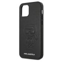 Karl Lagerfeld KLHCP12MPCUIKBK iPhone 12/12 Pro 6,1" czarny/black hardcase Karl Ikonik Outline