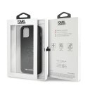 Karl Lagerfeld KLHCP12MPCUIKBK iPhone 12/12 Pro 6,1" czarny/black hardcase Karl Ikonik Outline