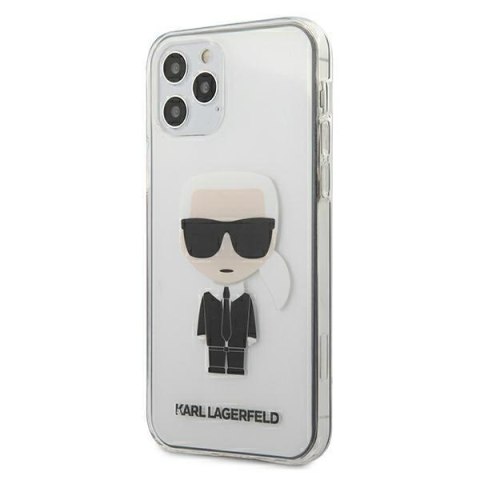 Karl Lagerfeld KLHCP12MTRIK iPhone 12/12 Pro 6,1" hardcase Transparent Ikonik